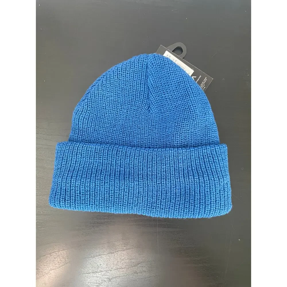 *RARE* RVCA Boy's Beanie DAYSHIFT II Royal Blue - One Size - New With Tags